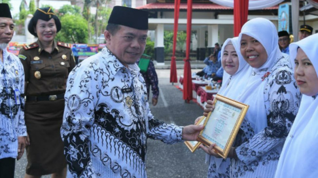 Merangin Gelar Puncak Peringatan HUT ke-74 PGRI