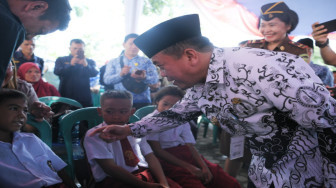 Bocah SAD Meriahkan Hari Anak di Merangin
