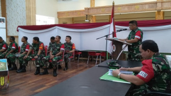 Antisipasi Karhutla, Korem 042/Gapu Gelar Latihan Posko I