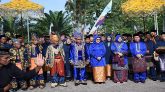 Bupati Hadiri Acara Pemberian Karang Setio LAD Batanghari
