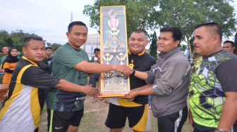 Turnamen Sepak Bola Mini Piala Danrem Cup 2019 Resmi Ditutup