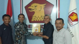 Eks Ketua BPN Ambil Formulir ke Partai Gerindra