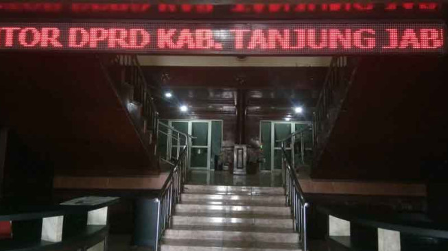 Rapat Paripurna DPRD Tanjabtim Sepi Wartawan