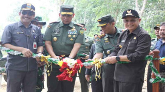 Jalan Patroli di Kawasan Terpadu SAD Resmi Dibuka