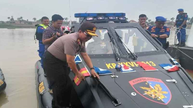Polda Jambi Dapat Bantuan Tiga Kapal Patroli