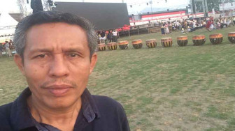 Kontingen Porwil Jambi Mulai Berlaga, Keberangkatan Diwarnai Rusaknya Satu Bus…