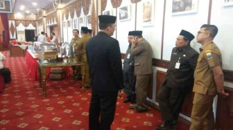 Sejumlah Pejabat Eselon II Pemprov Jambi Dilantik Siang Ini