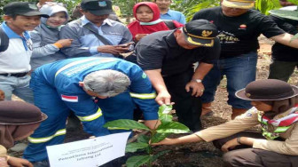 SKK Migas - PetroChina Hadiri Rembug Kampung dan Penanaman 10 ribu Bibit Kopi Liberika Tungkal Komposit