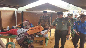 Pangdam Sriwijaya Tinjau Stan Bhakti Sosial Kesehatan