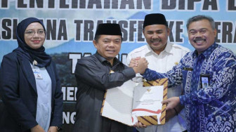 Bupati Terima DIPA Dana TKDD 2020, Merangin Kebagian Rp 1,29 Triliun