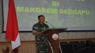 Bahas Karhutla, Korem 042/Gapu Gelar FGD
