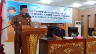 Wabup Merangin Buka Focus Group Discussion