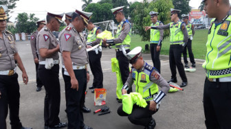 Perlengkapan Peralatan Personel Ditlantas Diperilsa