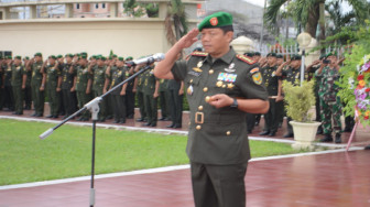 Hari Juang TNI AD, Korem 042/Gapu Ziarah di TMP Satria Bhakti Jambi