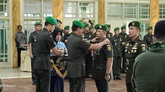 Letkol Inf Tomi Radya Diansyah Lubis Resmi Menjabat sebagai Dandim 0420/Sarko