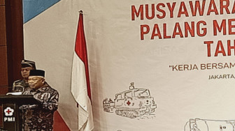 Wakil Presiden KH. Ma'ruf Amin Buka Munas PMI