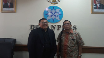 Ketum SMSI Silaturahmi ke Dewan Pers