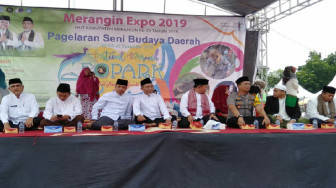 Dandim Sarko Hadiri Tabligh Akbar Peringati HUT ke-70 Merangin