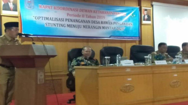 Al Haris: Sepuluh Desa Rawan Pangan Perlu Ditinjau Ulang