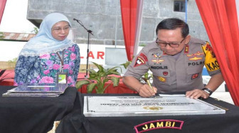 Kapolda Jambi Resmikan SPBP