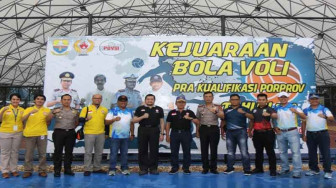 Pertamina EP dan Polda Jambi Adakan Pra Kualifikasi Porprov Bola Voli 2019