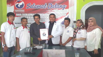 Mahdan Kandidat Pertama Kembalikan Formulir ke Perindo
