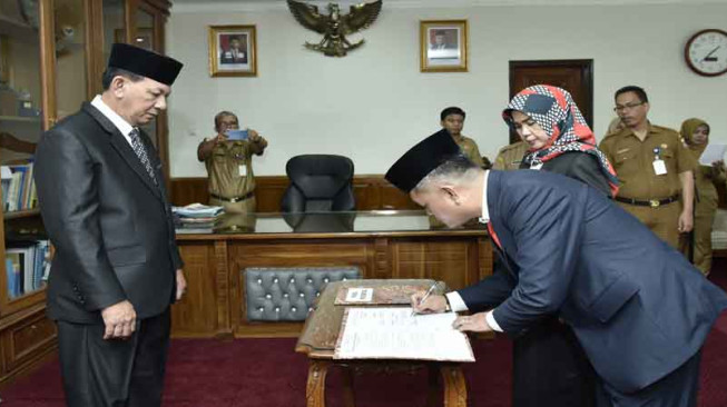 Sekda Tegaskan Pejabat Harus Mampu Tingkatkan Kinerja Instansi
