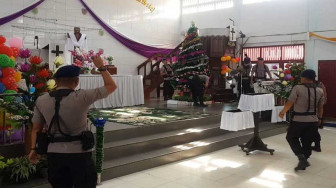 Tim Gegana Amankan Gereja