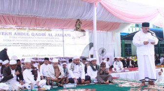 Bupati Tanjab Barat Hadiri Haul Syech Abdul Qodir Al Jailani