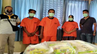 Bawa 5 Kg Sabu, Suami Isteri Diringkus