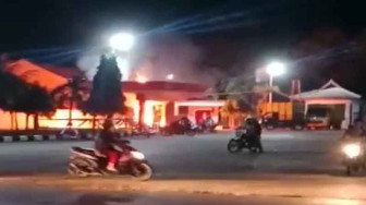 SPBU Durian Luncuk Nyaris Terbakar