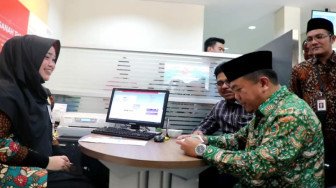 Alharis Hadiri Grand Opening Relokasi BNI Syariah