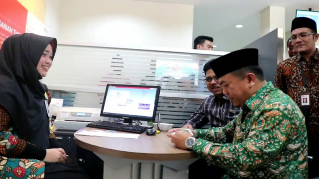 Alharis Hadiri Grand Opening Relokasi BNI Syariah