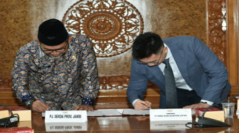 Pemprov Jambi Bangun Jalan Bersama PT Rimba Palma