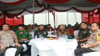 Bupati dan Wakil Bupati Hadiri Sertijab Dandim 0419/Tanjab