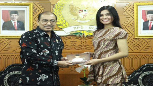 Nono Sampono Dukung Yoan Jadi Putri Indonesia 2020