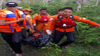Korban Hanyut Ditemukan Sejauh 50 M dari Tempat Kejadian