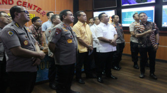 Kapolda Jambi Cek Aplikasi SIKADD