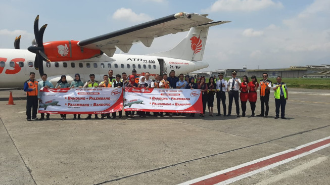Wing Air Layani Rute Palembang - Bandung PP