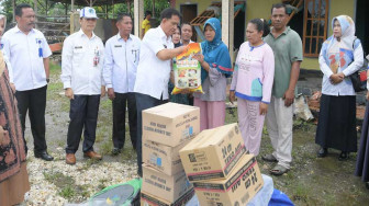 Pemkab Merangin Bantu Korban Kebakaran