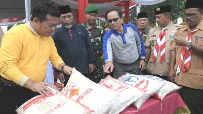 Beras Plastik Dipastikan Tidak Beredar di Merangin