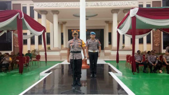 Polres Tanjabbar Peringati HUT ke-39 Satpam, Ini Himbauan Wakapolres.....
