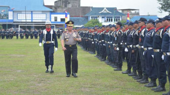 Pimpin Upacara HUT ke-39 Satpam, Ini Pesan Kapolda Jambi