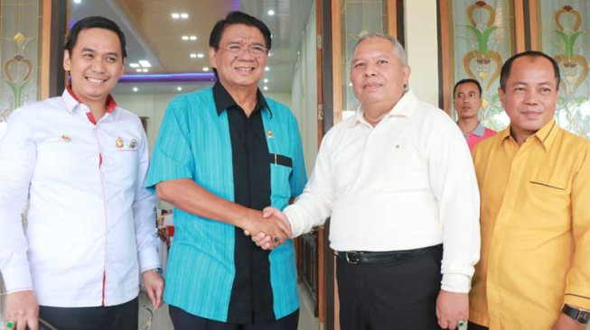 Komisi III DPRD Provinsi Jambi Temui Safrial, Pembahasannya Boleh Juga...