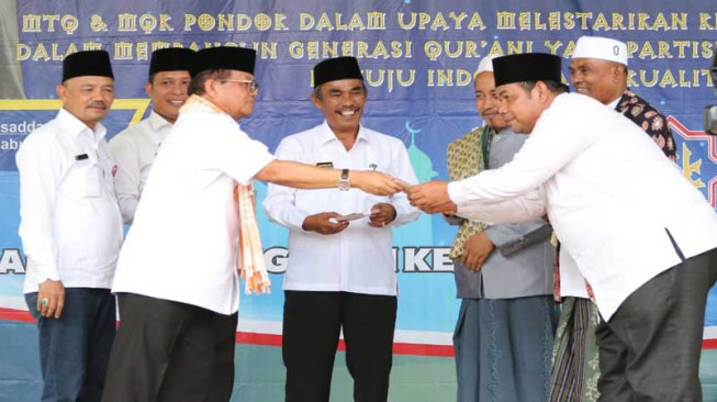 Ponpes Baabussalam Dapat Bantuan Rp 50 Juta dari Gubernur