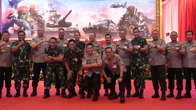Kapolda Jambi Ikut Rapim TNI - Polri 2020
