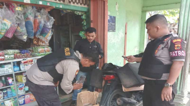 Polres Merangin Amankan Penjual Rokok Ilegal