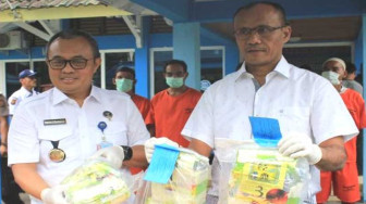 BNN Jambi Musnahkan 5 Kg Sabu