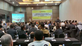 Wabup Tanjabbar Ikuti Workshop Penerapan Pasal 71 UU No.10 Tahun 2016