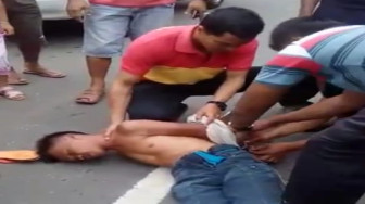 Coba Kabur, Pelaku Pembunuh Anak Kandung Ditembak Polisi